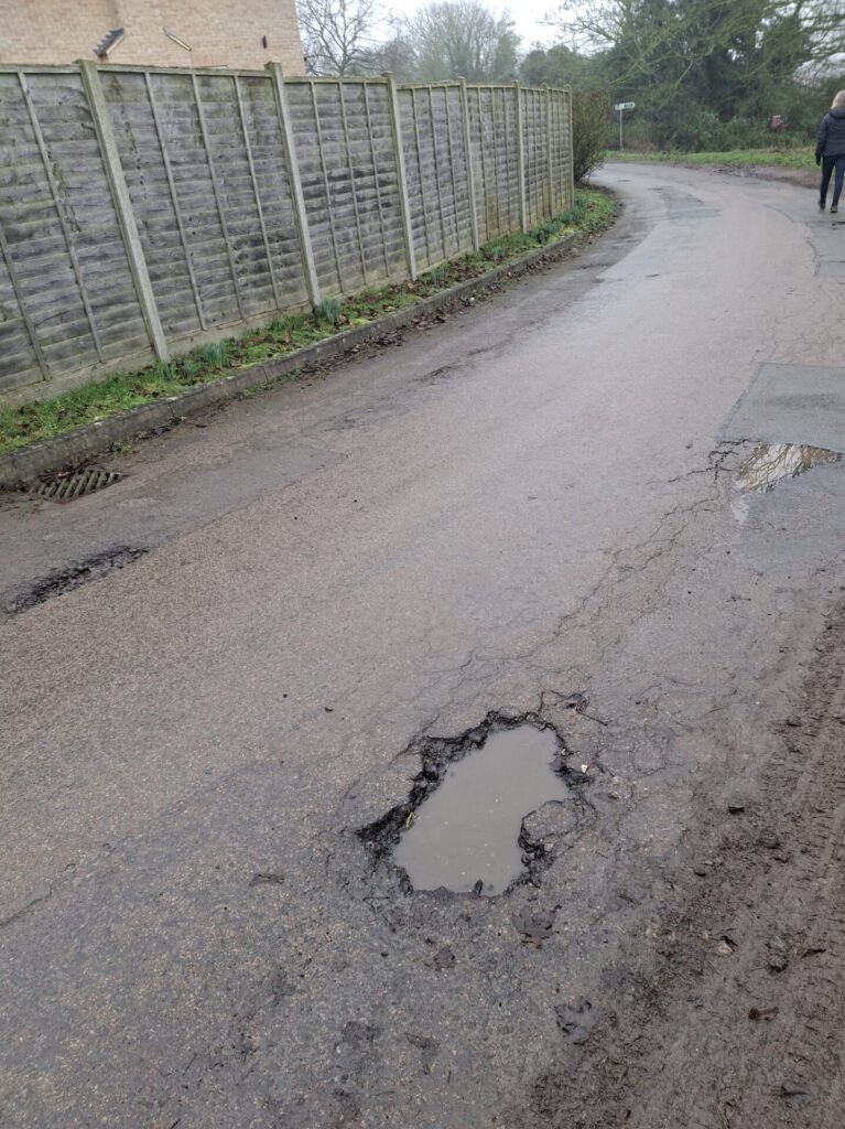 Street Problems – Aldwincle Parish Council